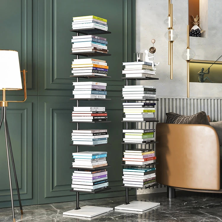 モダン&スタイリッシュ大理石ラック - インテリアをランクアップする本棚 fel-1960