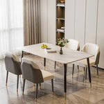 モダンPUレザーチェア|スタイリッシュなダイニングチェアセット【快適な座り心地】 fel-1969