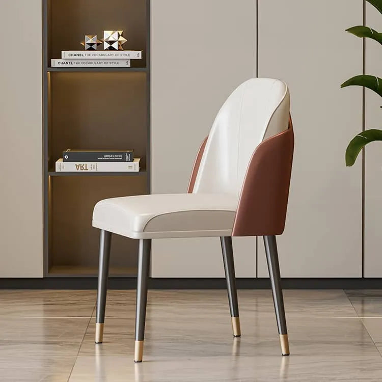 モダンPUレザーチェア|スタイリッシュなダイニングチェアセット【快適な座り心地】 fel-1969