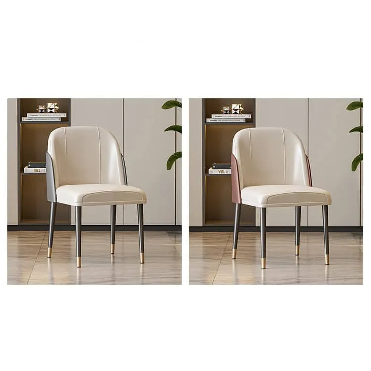 モダンPUレザーチェア|スタイリッシュなダイニングチェアセット【快適な座り心地】 fel-1969