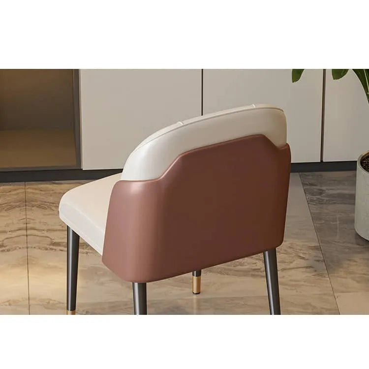 モダンPUレザーチェア|スタイリッシュなダイニングチェアセット【快適な座り心地】 fel-1969