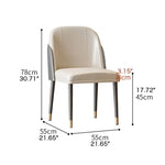 モダンPUレザーチェア|スタイリッシュなダイニングチェアセット【快適な座り心地】 fel-1969