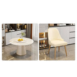 モダンエレガント PUレザーダイニングチェア 高級感デザイン fel-1972