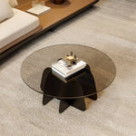 高級感あふれるガラスのセンターテーブル|モダンデザインでおしゃれな空間を演出 fel-2020