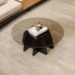 高級感あふれるガラスのセンターテーブル|モダンデザインでおしゃれな空間を演出 fel-2020