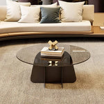 高級感あふれるガラスのセンターテーブル|モダンデザインでおしゃれな空間を演出 fel-2020