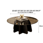 高級感あふれるガラスのセンターテーブル|モダンデザインでおしゃれな空間を演出 fel-2020