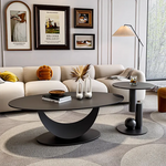 モダンセラミックセンターテーブル - おしゃれなリビングのアクセントに最適! fel-2436