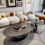 モダンセラミックセンターテーブル - おしゃれなリビングのアクセントに最適! fel-2436