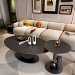 モダンセラミックセンターテーブル - おしゃれなリビングのアクセントに最適! fel-2436