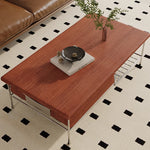 モダンデザインのステンレスセンターテーブル|リビングをおしゃれに演出 fhj-4502