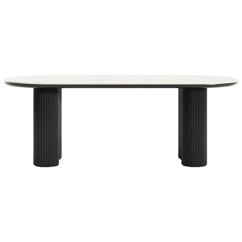 モダンセラミック多層テーブル - スタイリッシュなダイニングセットの必需品 fhmj-5029