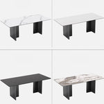 シンプルでスタイリッシュな合成皮革チェア6脚セット|現代的なダイニング空間に最適な家具 fhmj-5031-ch