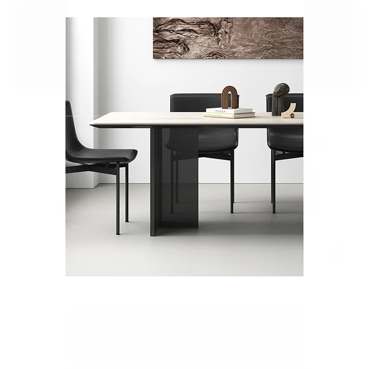 シンプルでスタイリッシュな合成皮革チェア6脚セット|現代的なダイニング空間に最適な家具 fhmj-5031-ch