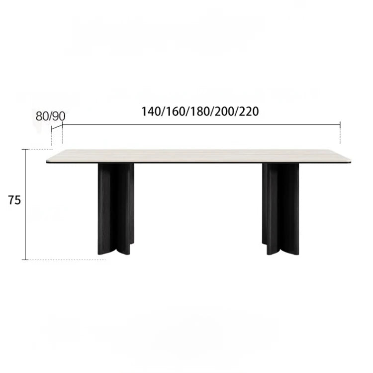 シンプルでスタイリッシュな合成皮革チェア6脚セット|現代的なダイニング空間に最適な家具 fhmj-5031-ch