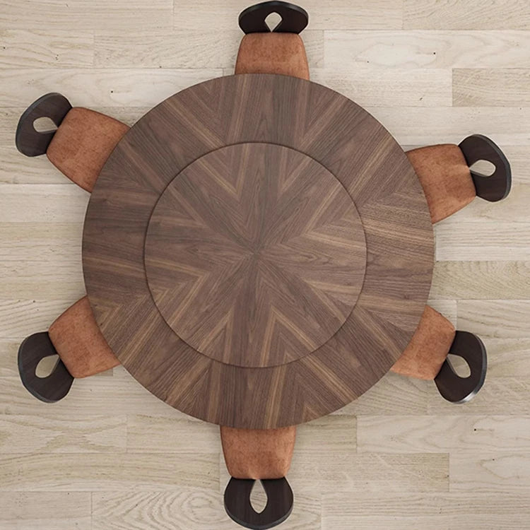 ラグジュアリー多層板テーブル|ステンレス製脚・アルミニウム合金仕様|モダンデザインのダイニングテーブル fhmj-5033