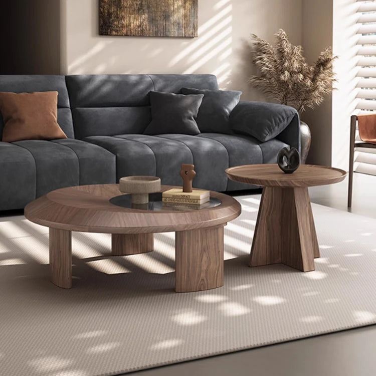 モダンセンターテーブル 中密度繊維板と強化ガラスの洗練されたデザイン おしゃれなリビングに最適 fhmj-5041