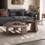 モダンセンターテーブル 中密度繊維板と強化ガラスの洗練されたデザイン おしゃれなリビングに最適 fhmj-5041