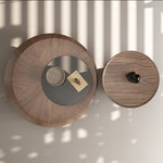 モダンセンターテーブル 中密度繊維板と強化ガラスの洗練されたデザイン おしゃれなリビングに最適 fhmj-5041