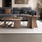 モダンセンターテーブル 中密度繊維板と強化ガラスの洗練されたデザイン おしゃれなリビングに最適 fhmj-5041