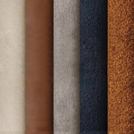 パイン材×合皮のモダンソファー|リビングをスタイリッシュに彩るコンパクトデザイン fhw-2066