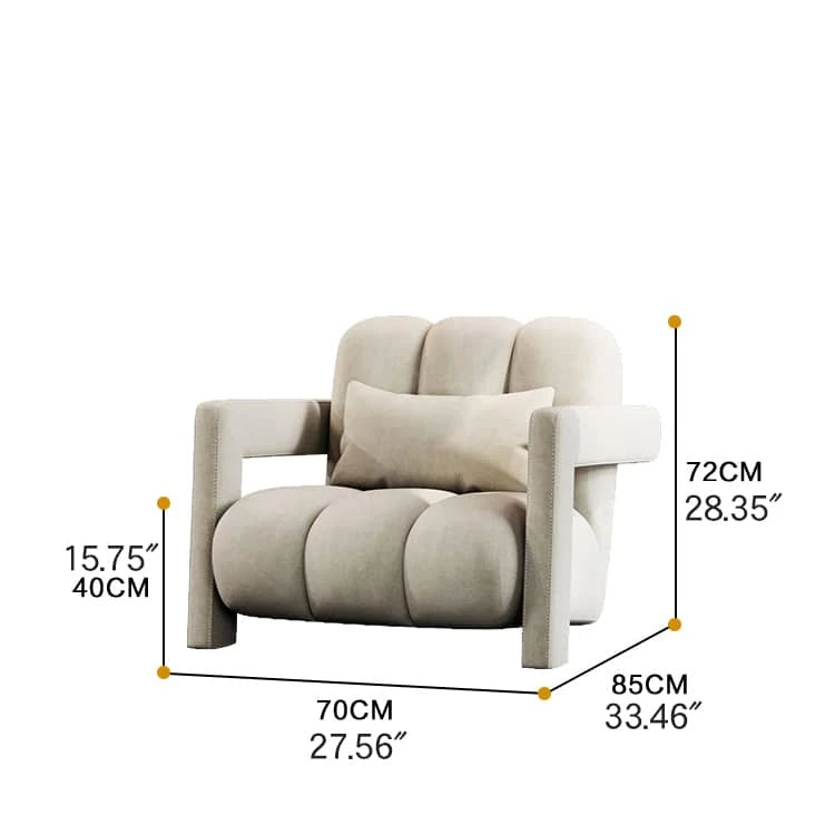 モダンアッシュ材パイルソファー|極上のくつろぎを演出する高級デザインチェア fhw-2069