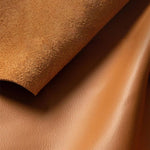 エレガントな无垢材エアレザーソファー|ラグジュアリーなデザインで快適空間を演出 fhw-2091