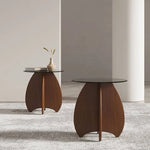 モダンデザインのパイン材&強化ガラス センターテーブルセット fhw-2093