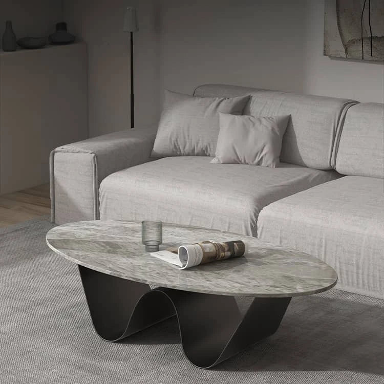 高級感ただようセラミック製センターテーブル|モダンなリビングに最適なデザイン fhw-2096