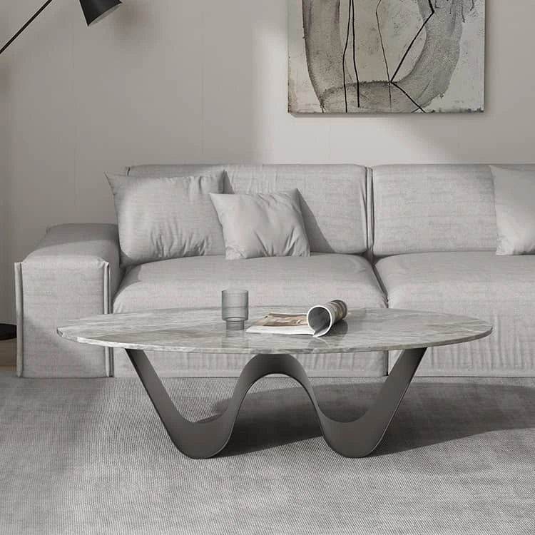 高級感ただようセラミック製センターテーブル|モダンなリビングに最適なデザイン fhw-2096