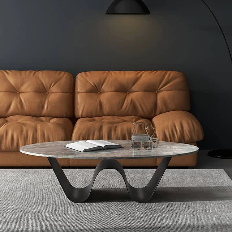 高級感ただようセラミック製センターテーブル|モダンなリビングに最適なデザイン fhw-2096