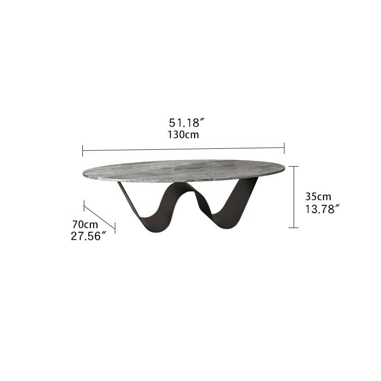 高級感ただようセラミック製センターテーブル|モダンなリビングに最適なデザイン fhw-2096