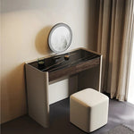 モダンデザインの多層板スツール|合成皮革製|シンプルでスタイリッシュなインテリアアイテム fhx-4576