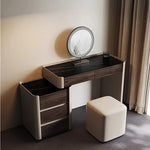 モダンデザインの多層板スツール|合成皮革製|シンプルでスタイリッシュなインテリアアイテム fhx-4576