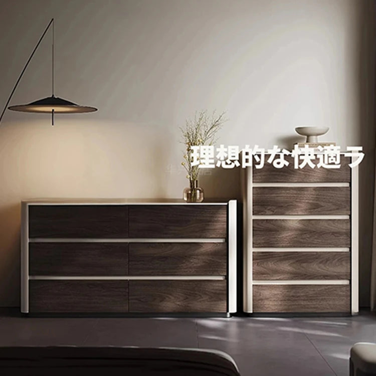 モダンデザイン多層板キャビネット|セラミック&PUレザー仕上げ|収納力抜群のインテリア家具 fhx-4578