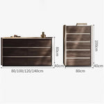 モダンデザイン多層板キャビネット|セラミック&PUレザー仕上げ|収納力抜群のインテリア家具 fhx-4578