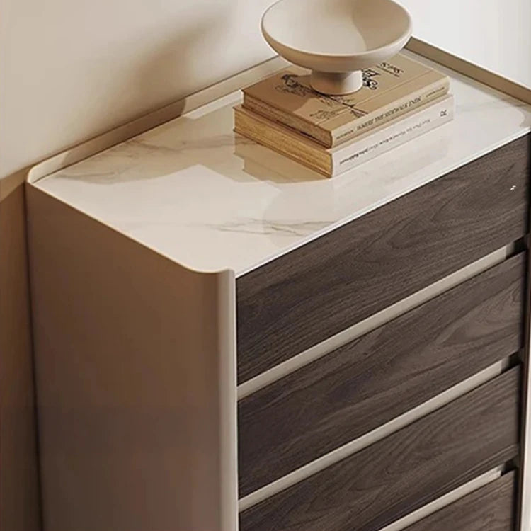 モダンデザイン多層板キャビネット|セラミック&PUレザー仕上げ|収納力抜群のインテリア家具 fhx-4578