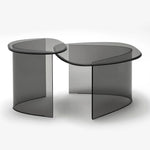 モダンデザイン強化ガラスセンターテーブル|リビングに映える洗練された一品 fif-4507