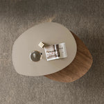 スタイリッシュな合成皮革センターテーブル|モダンデザインのリビングインテリアに最適! fjd-4684