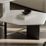 モダンデザイン石製センターテーブル|リビングルームを引き立てる洗練されたインテリアアイテム fjd-4686