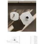 モダンデザイン石製センターテーブル|リビングルームを引き立てる洗練されたインテリアアイテム fjd-4686