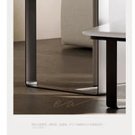 モダンデザイン石製センターテーブル|リビングルームを引き立てる洗練されたインテリアアイテム fjd-4686