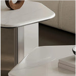 モダンデザイン石製センターテーブル|リビングルームを引き立てる洗練されたインテリアアイテム fjd-4686