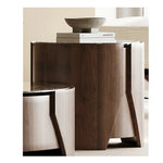 モダンデザインの石製センターテーブル - スタイリッシュなリビング空間を演出する家具 fjd-4690