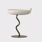 センターテーブル パイン材ステンレス製 モダンデザイン 引き出し付き おしゃれなリビング家具 fjd-4692