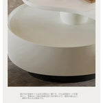 モダンセラミックパインセンターテーブル|スタイリッシュなリビング空間を演出|収納付きデザイン fjd-4695