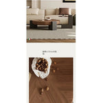 センターテーブル アッシュ材と強化ガラスのスタイリッシュデザイン 収納付き おしゃれなリビング家具 fjd-4699