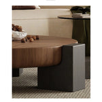 センターテーブル アッシュ材と強化ガラスのスタイリッシュデザイン 収納付き おしゃれなリビング家具 fjd-4699