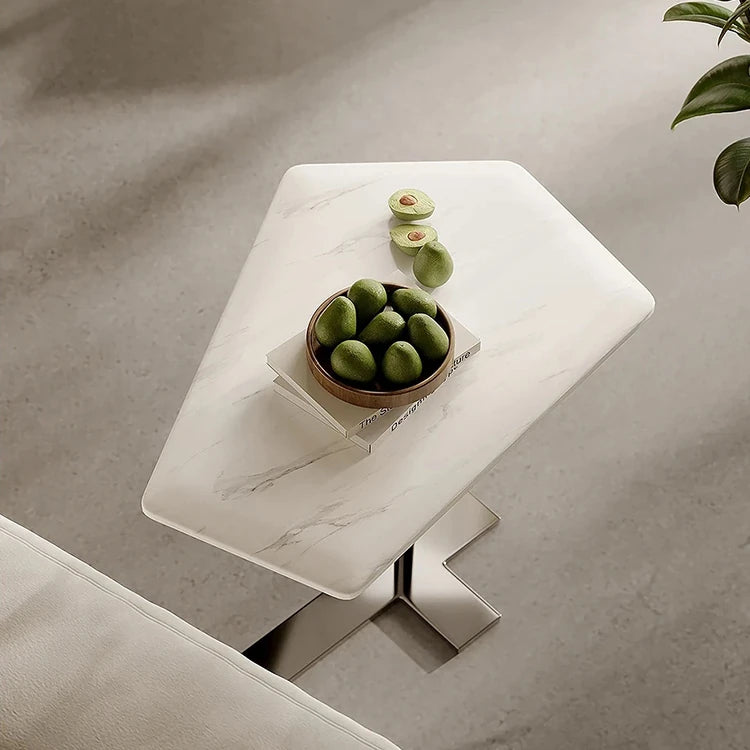 センターテーブル 大理石 ステンレス製 モダンデザイン おしゃれなインテリア 生活空間を演出 fjd-4702