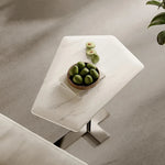 センターテーブル 大理石 ステンレス製 モダンデザイン おしゃれなインテリア 生活空間を演出 fjd-4702